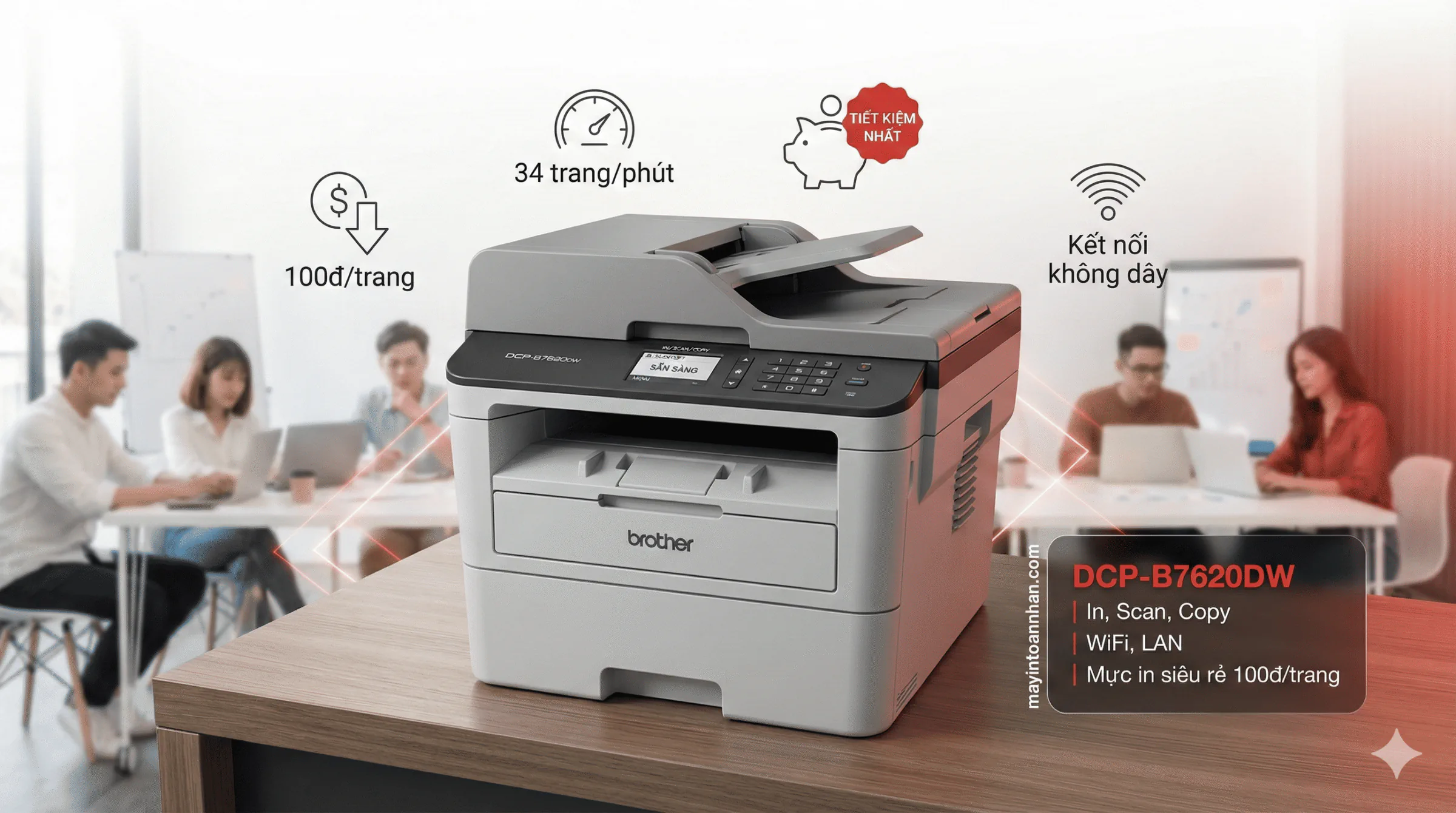 Máy in laser đa năng loại nào tốt? Top 7 model 2025