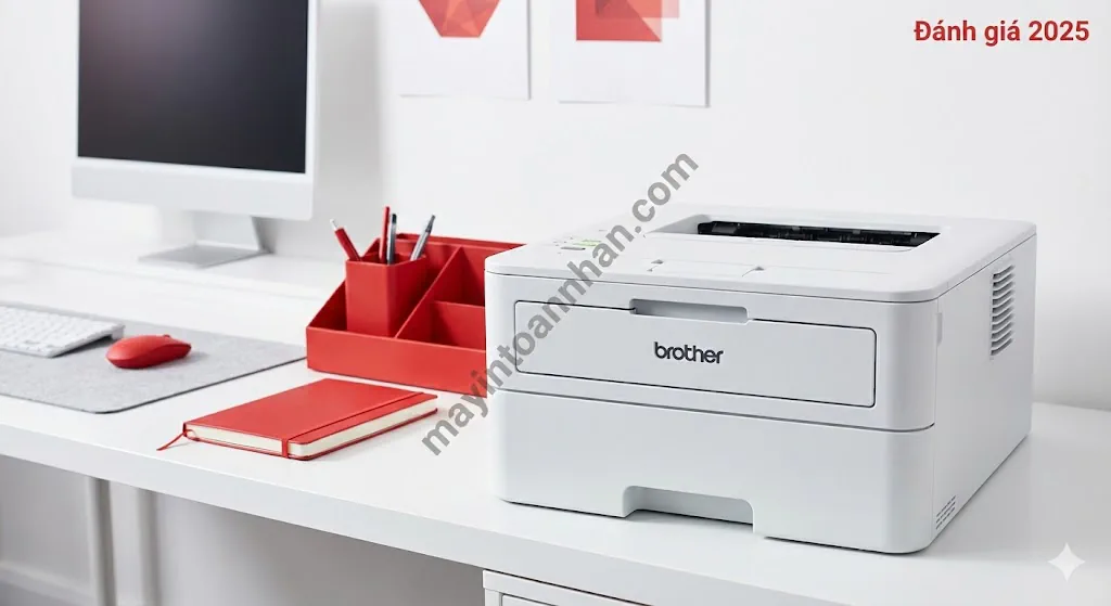 Review máy in Brother HL-L2321D: Có đáng mua 2025? Test thực tế