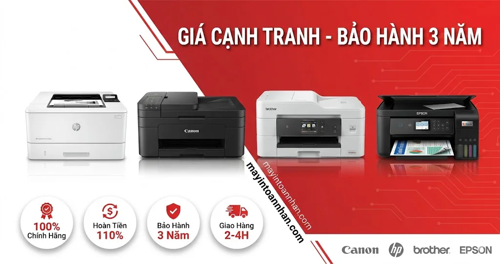 Giá Máy In Màu Chính Hãng 2025 – Bảng Giá Mới Nhất Toàn Nhân