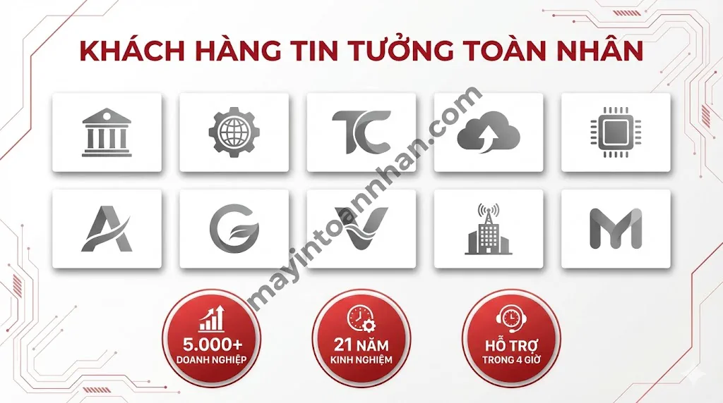 Công ty cung cấp thiết bị văn phòng uy tín – Đại lý chính hãng | Toàn Nhân 2025