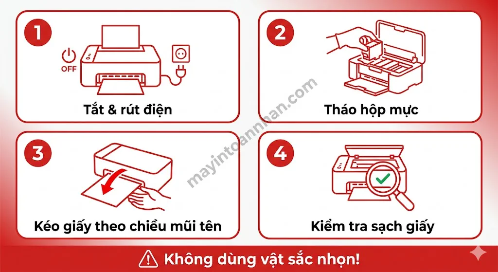 Sửa lỗi & Khắc phục máy in Canon 2025