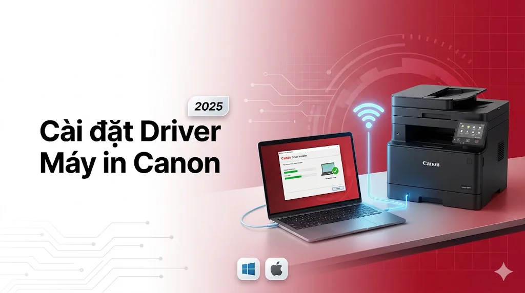 Cài đặt & Driver máy in Canon [2025]