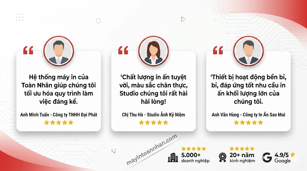 Giá máy in màu Epson chính hãng – Bảng giá cập nhật 2025 Toàn Nhân