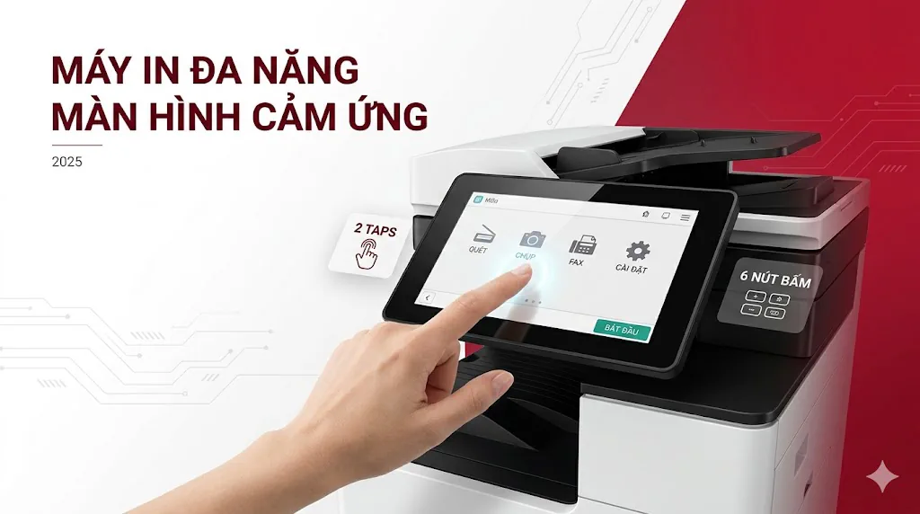 Máy in đa năng có màn hình cảm ứng – Tiện ích và lựa chọn [2025