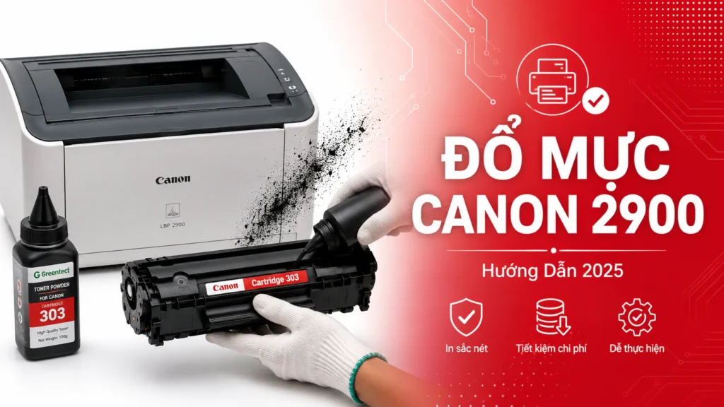 Cách Đổ Mực Máy In Canon 2900 2025