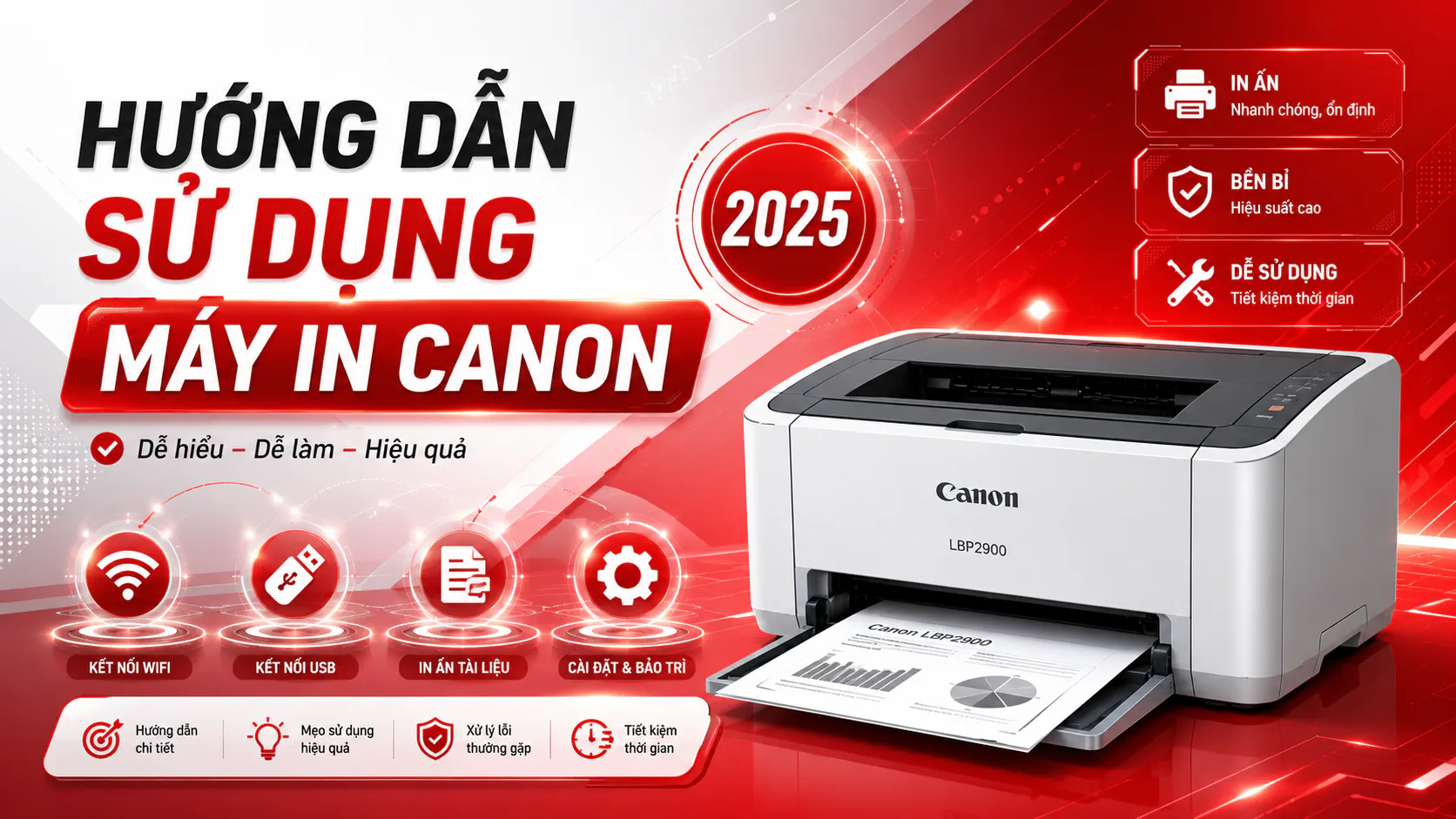 Cách Sử Dụng Máy In Canon 2025