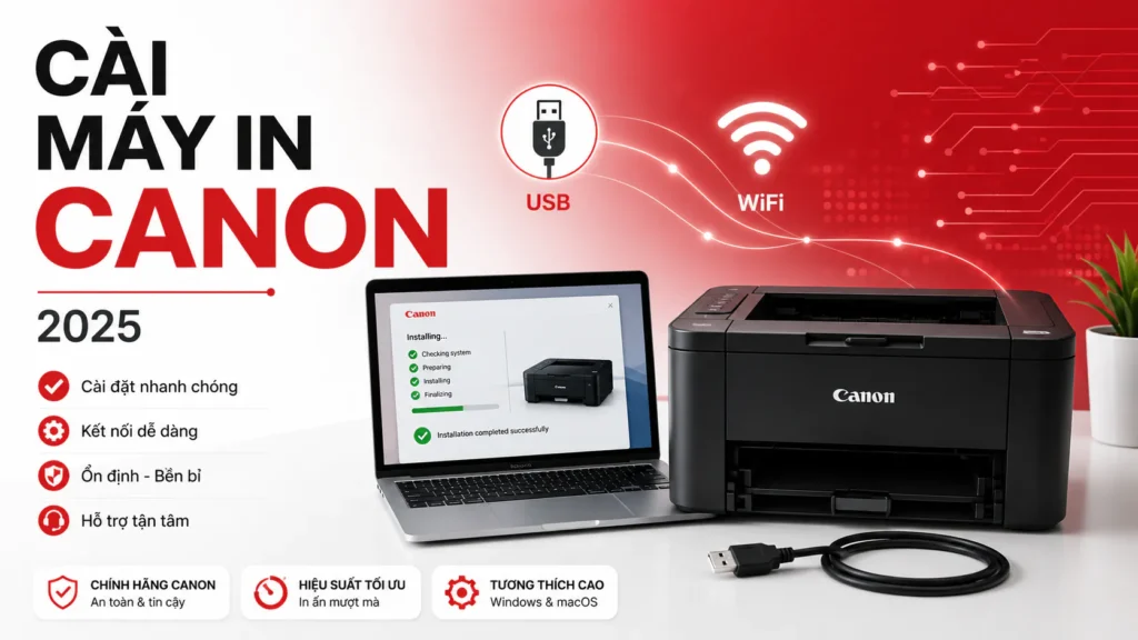 Cài Máy In Canon – Hướng dẫn chi tiết 2025