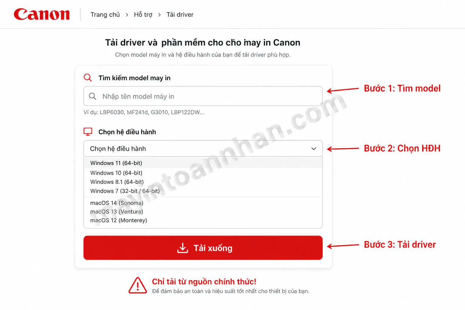 Cài Máy In Canon – Hướng dẫn chi tiết 2025