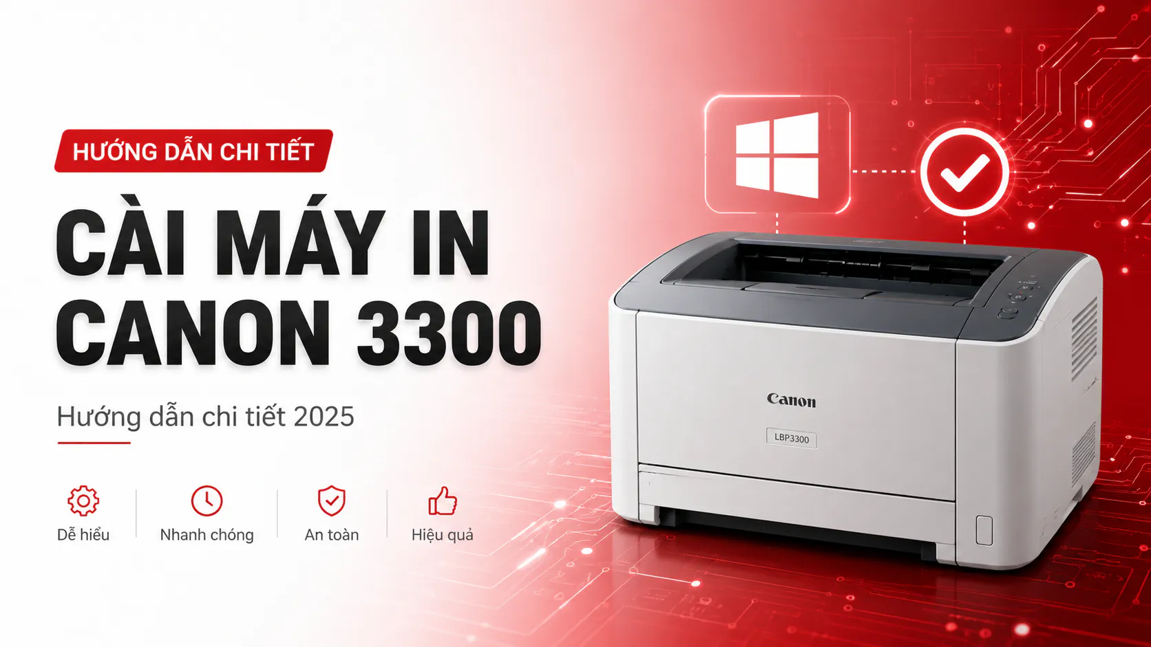 Cài Máy In Canon 3300 – Hướng dẫn chi tiết 2025