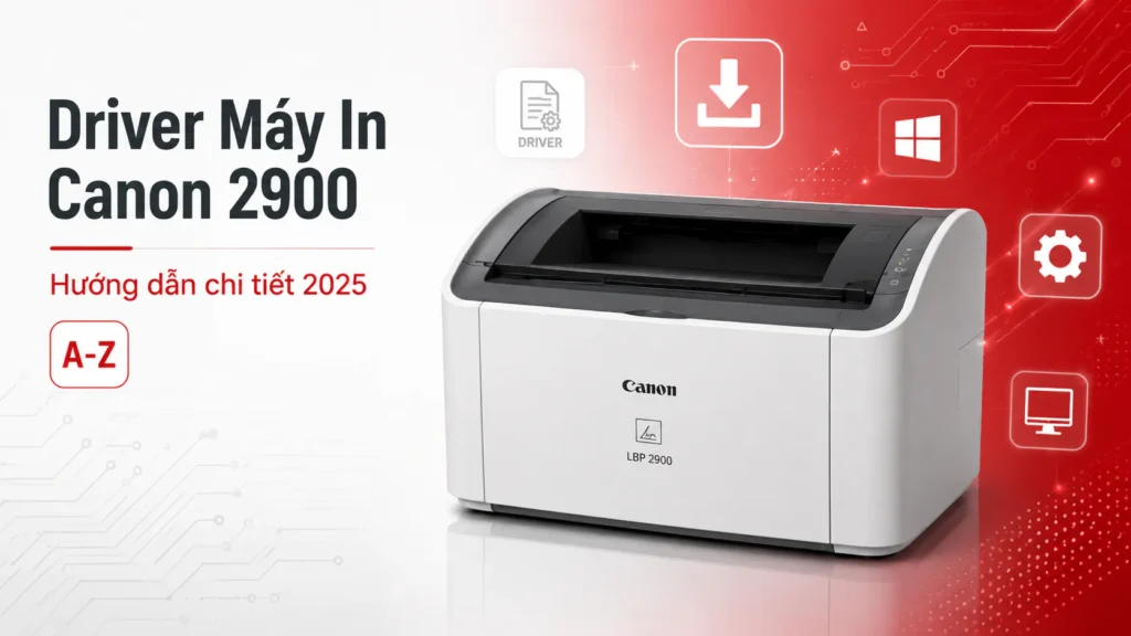 Driver Máy In Canon 2900 – Hướng dẫn chi tiết 2025