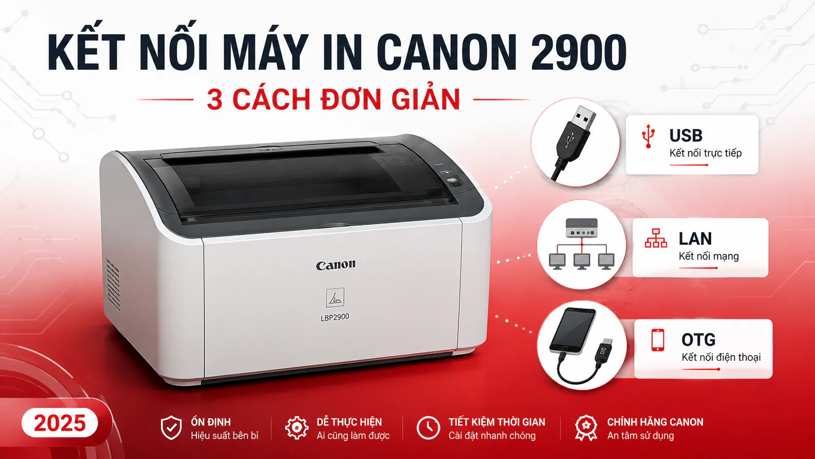 Cách Kết Nối Máy In Canon 2900 2025