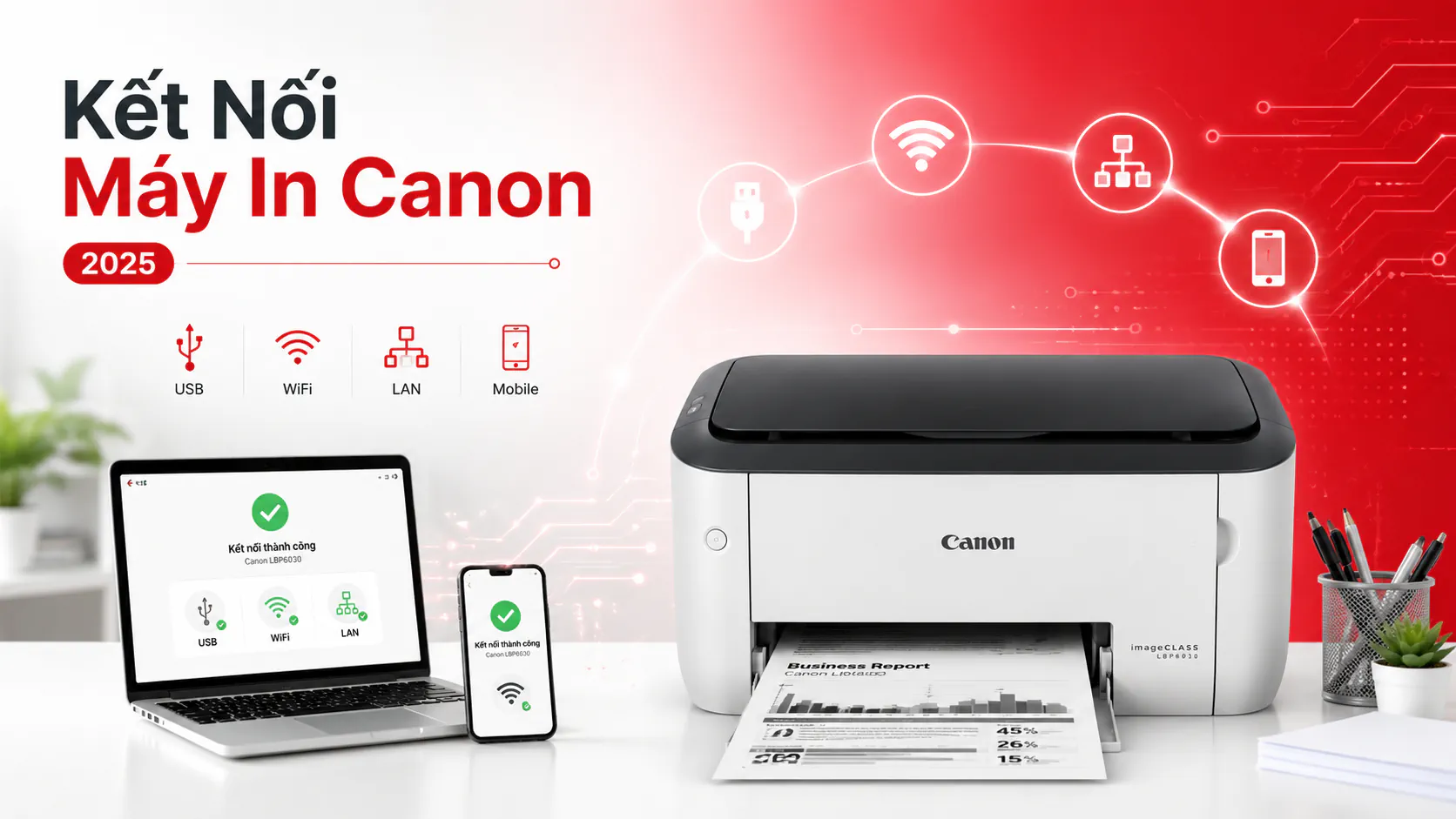 Cách Kết Nối Máy In Canon Với Máy Tính 2025