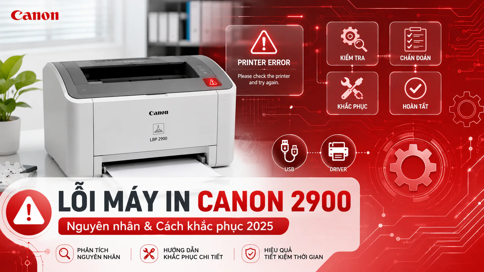 Lỗi Máy In Canon 2900 Khong In Duoc – Nguyên nhân & Cách khắc phục 2025