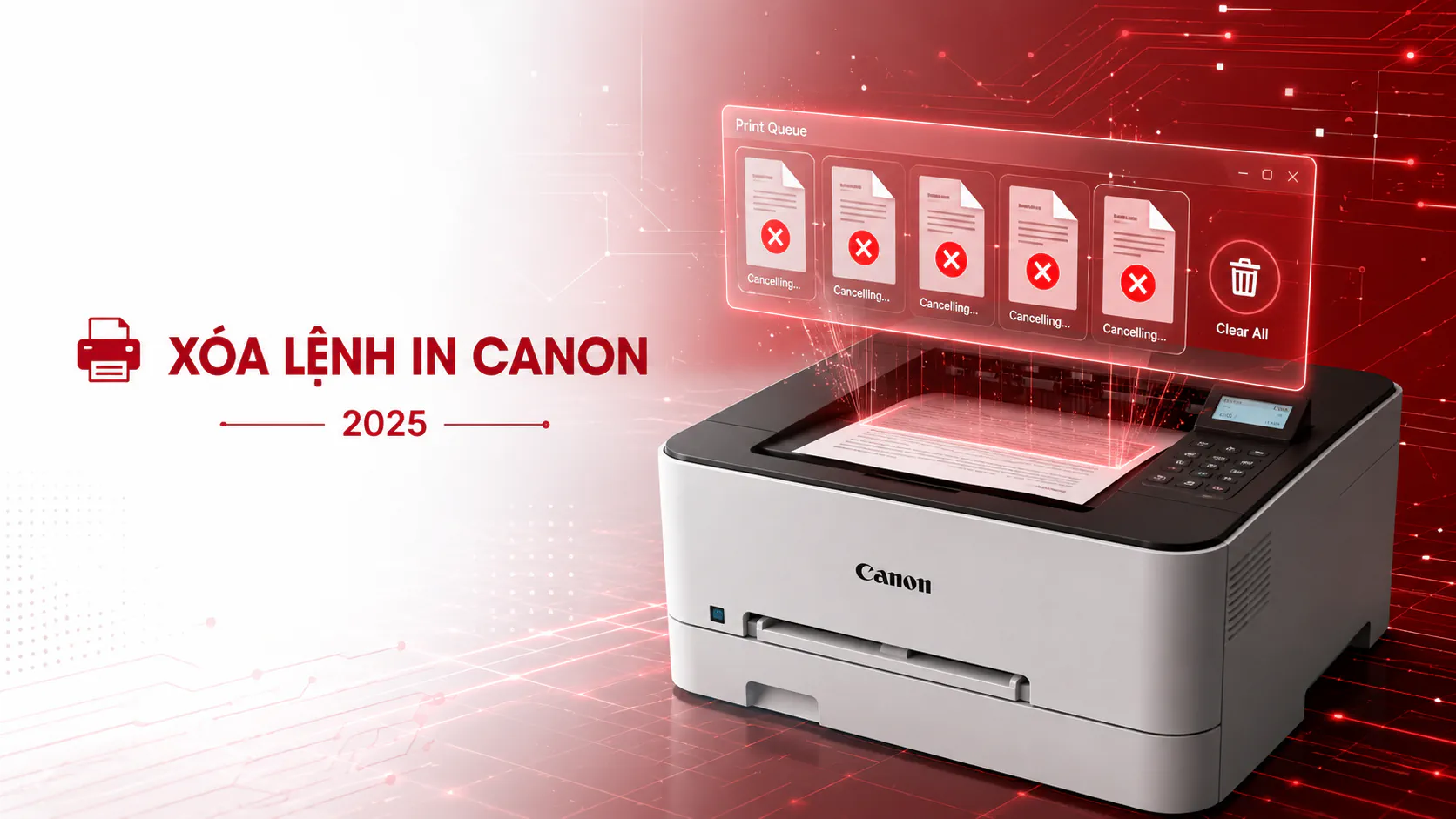 Cách Xóa Lệnh In Máy Canon 2025