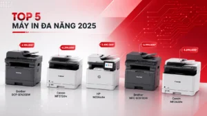 Top 5 máy in đa năng giá rẻ chất lượng tốt nhất 2025