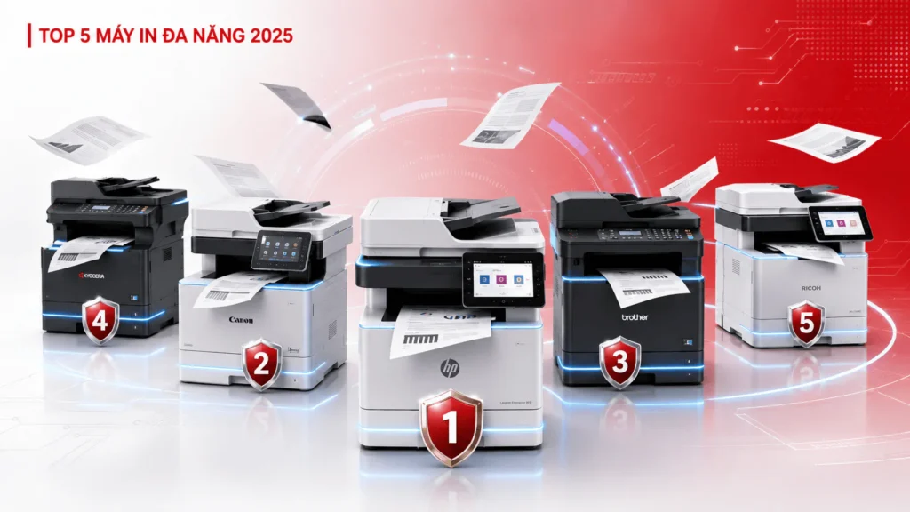 Top 5 máy in đa năng in 2 mặt tự động tốt nhất 2025