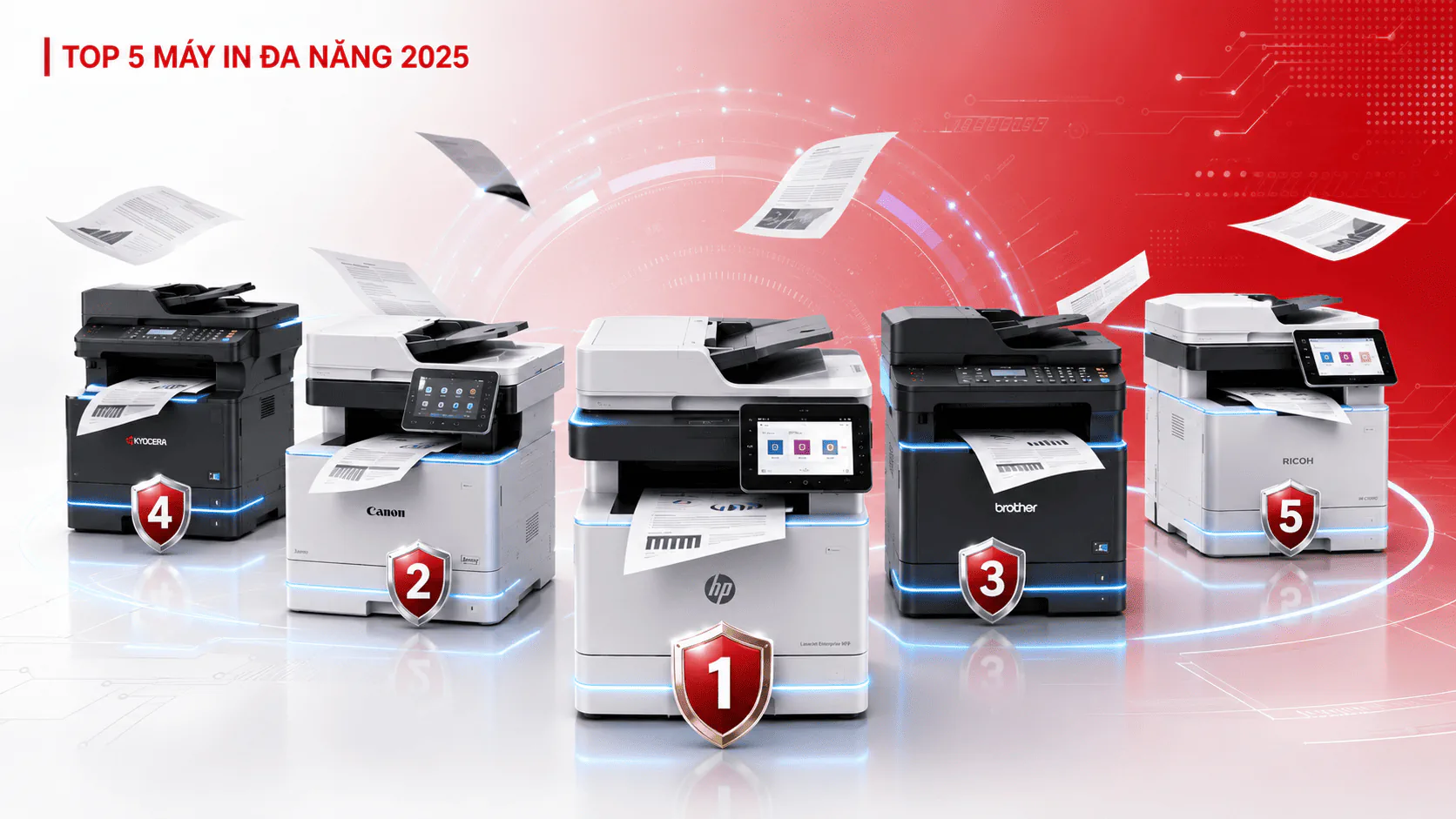 Top 5 máy in đa năng in 2 mặt tự động tốt nhất 2025