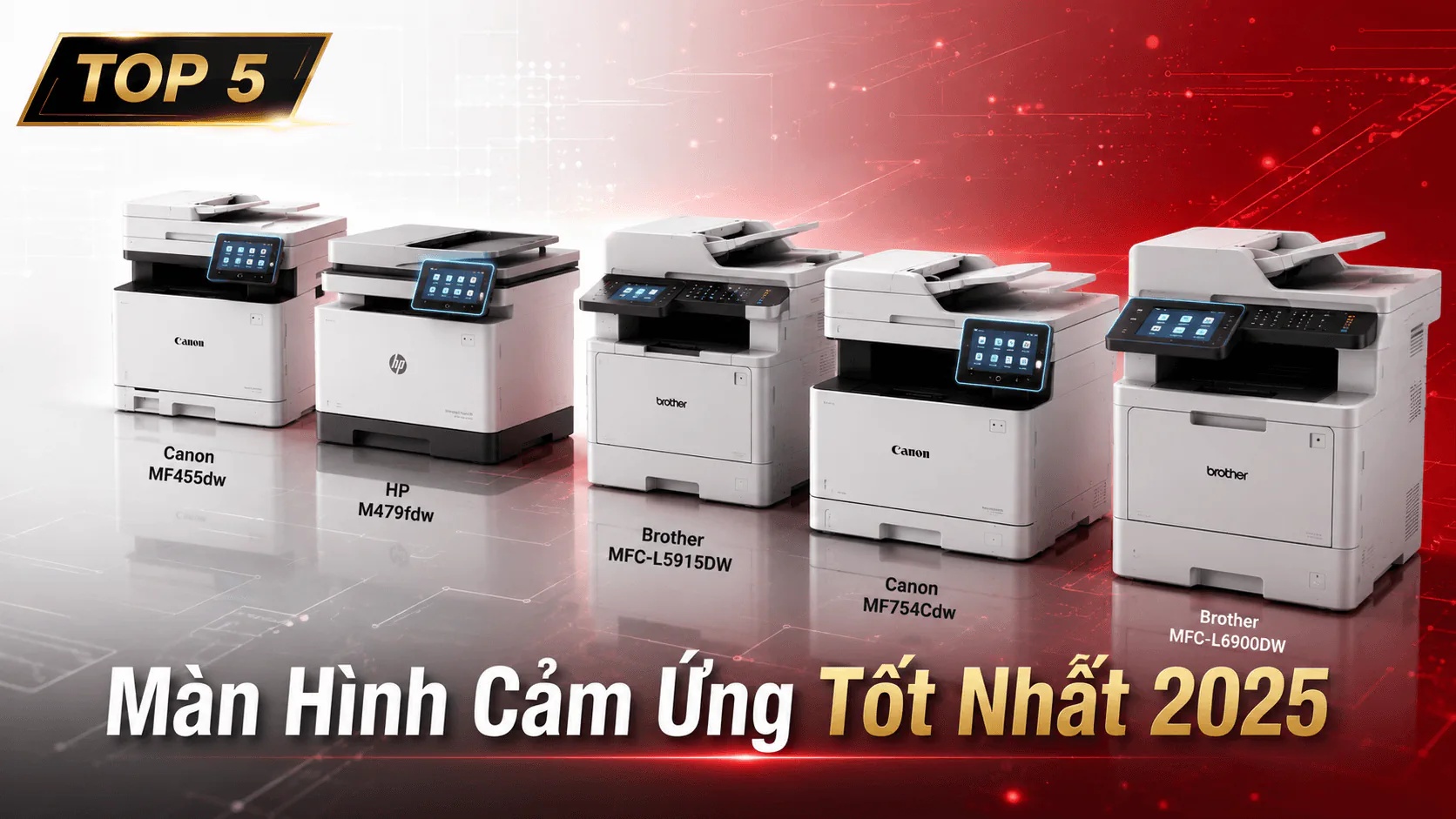 Top 5 máy in đa năng cho doanh nghiệp tốt nhất 2025