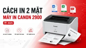 Cách In 2 Mặt Máy In Canon 2900 2025