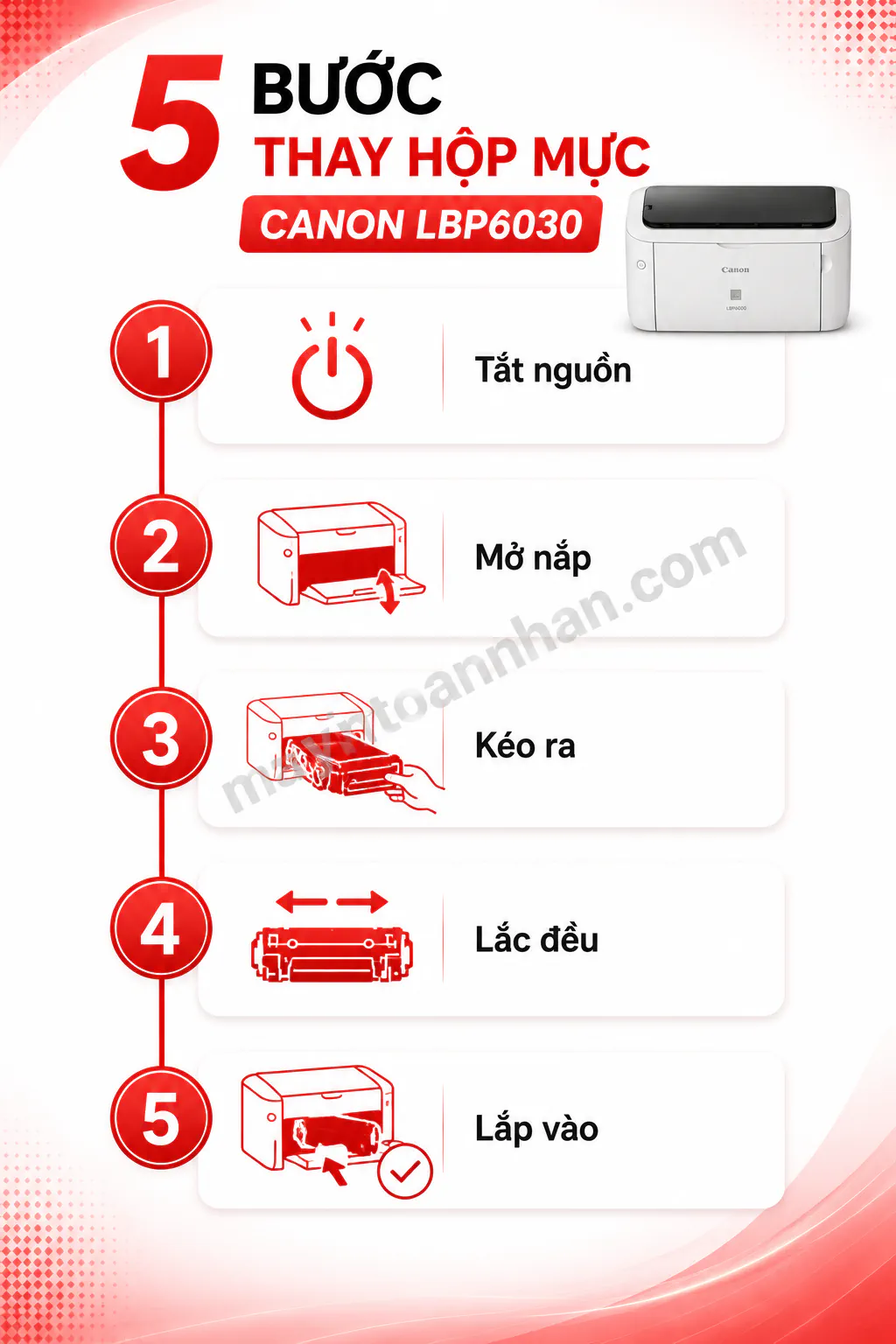 Hộp Mực Máy In Canon 6030 2025
