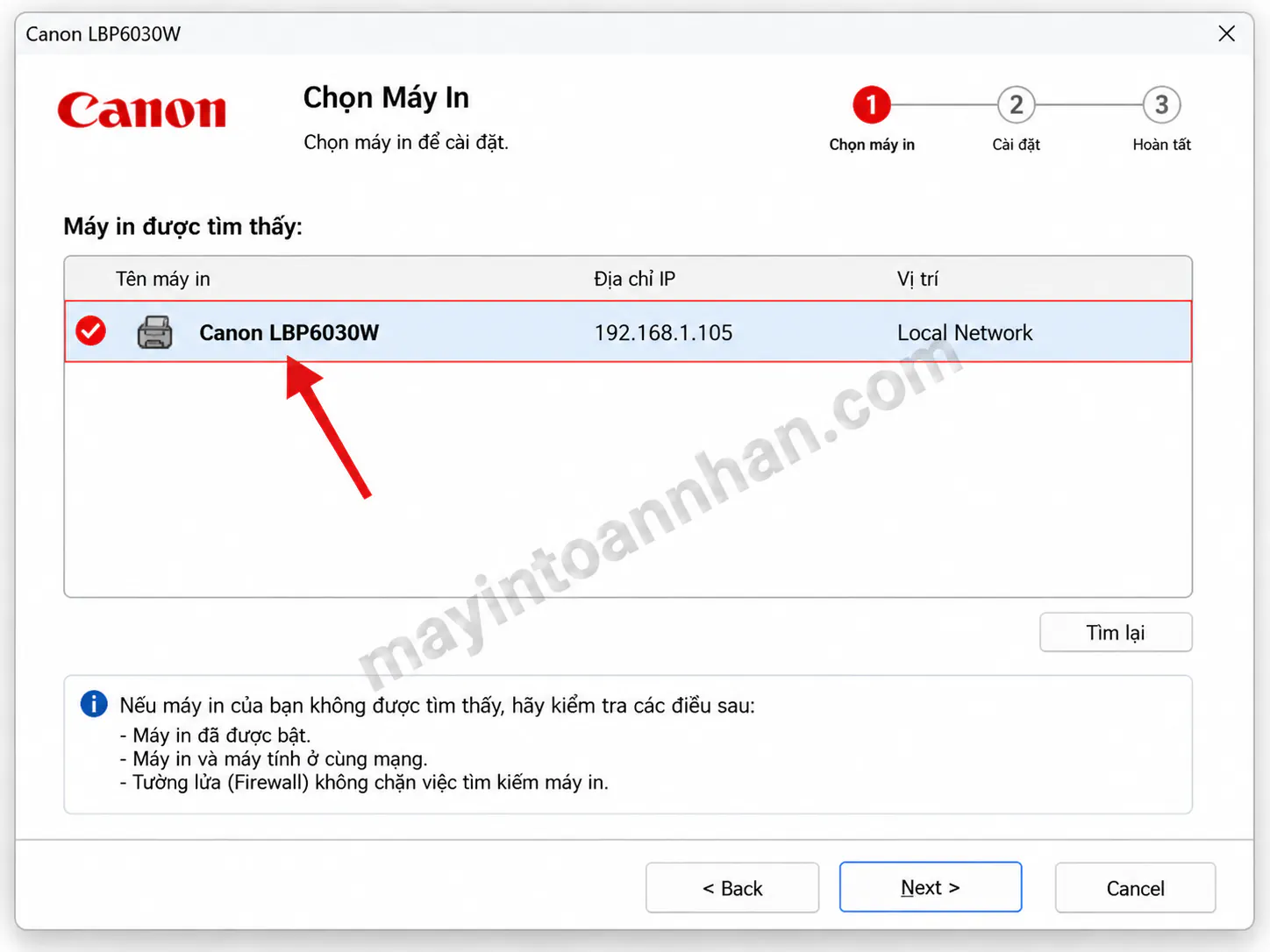 Cài Đặt Máy In Canon 6030W – Hướng dẫn chi tiết 2025
