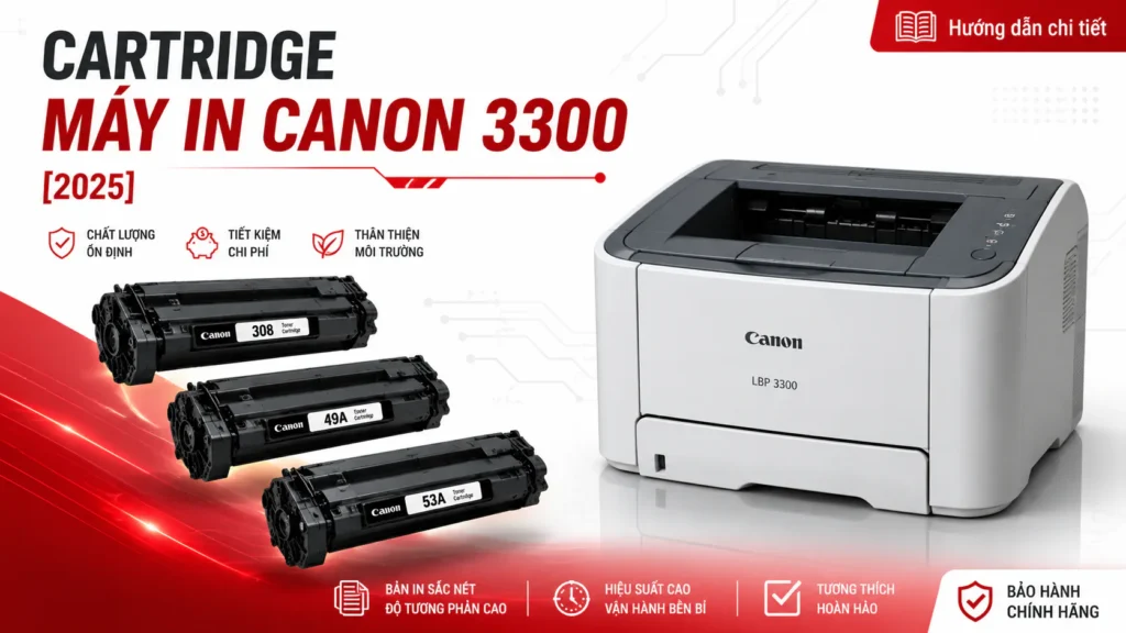 Cartridge Máy In Canon 3300 2025