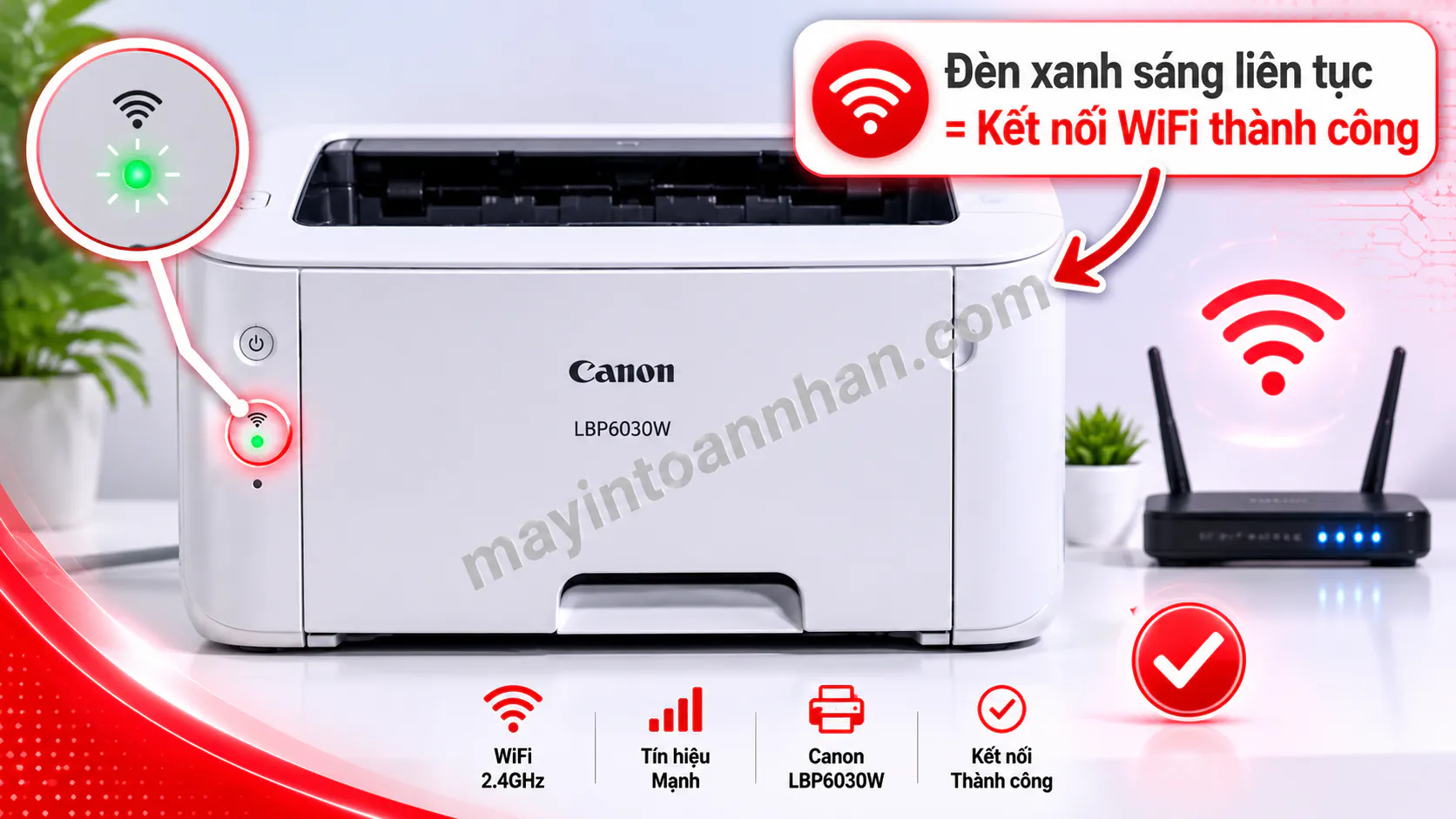 Cách Cài Máy In Canon 6030W Qua Wifi – Hướng dẫn chi tiết 2025