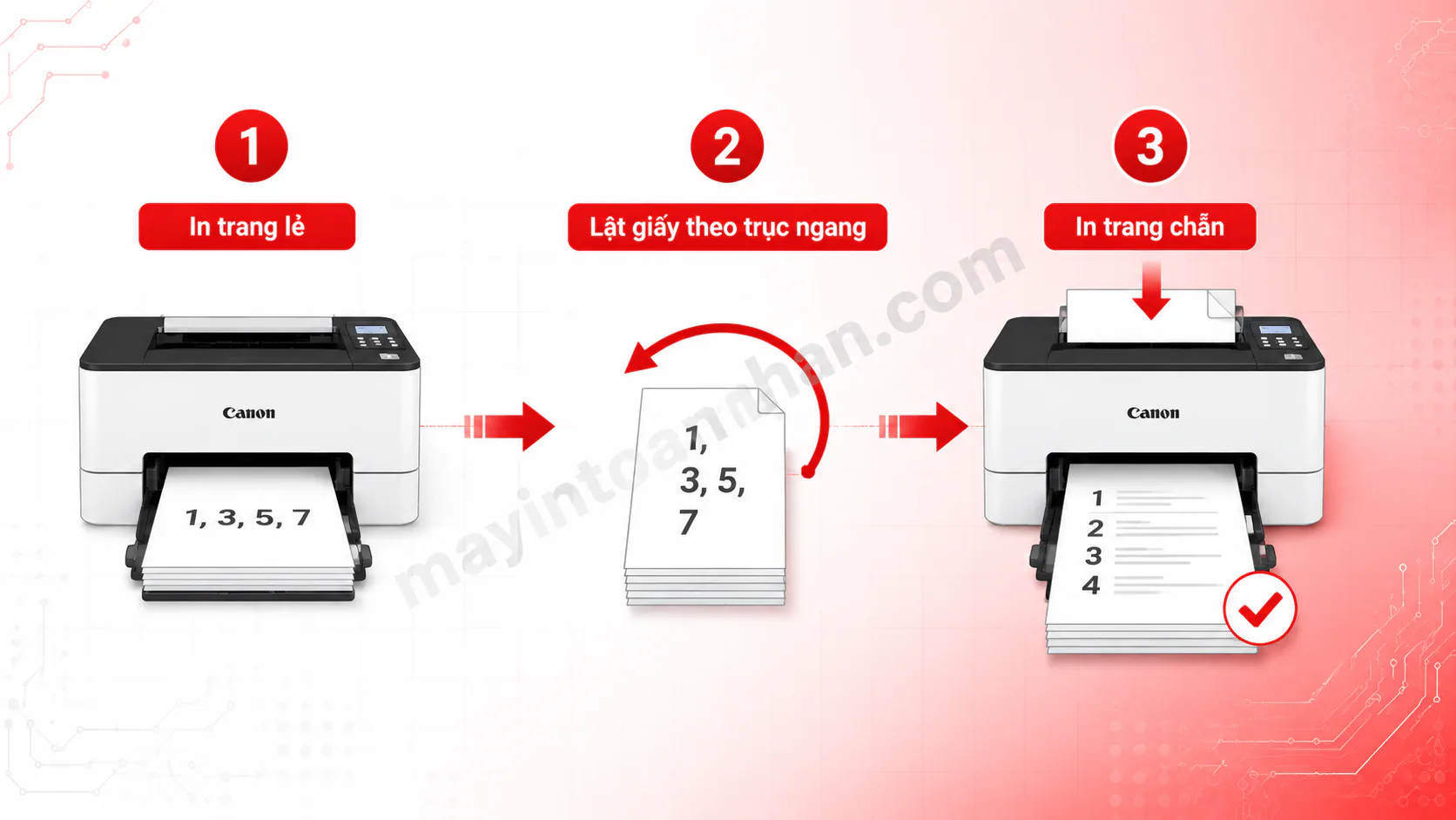Lỗi In 2 Mặt Bị Ngược Máy Canon – Nguyên nhân & Cách khắc phục 2025
