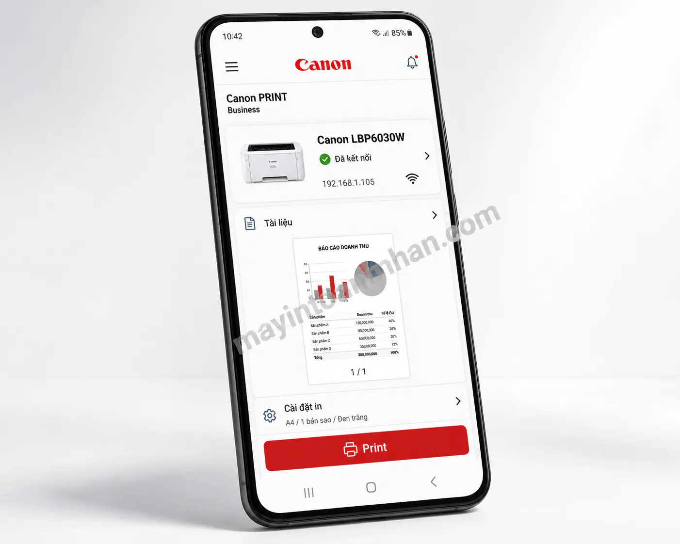 Cách Cài Máy In Canon 6030W Qua Wifi – Hướng dẫn chi tiết 2025