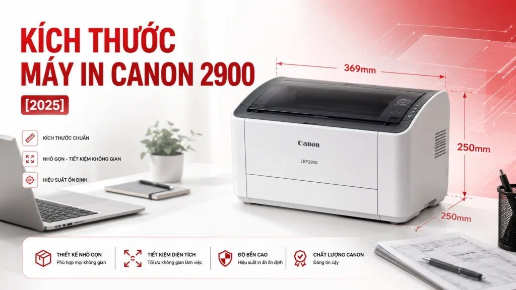 Kích Thước Máy In Canon 2900 2025