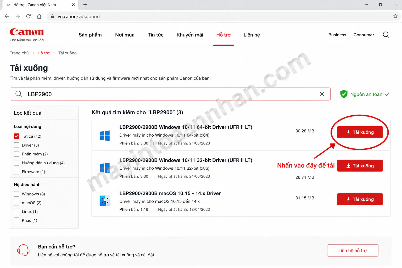Driver Máy In Canon 2900 – Hướng dẫn chi tiết 2025