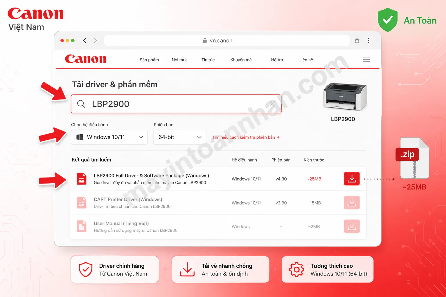 Cài Đặt Máy In Canon L11121E – Hướng dẫn chi tiết 2025