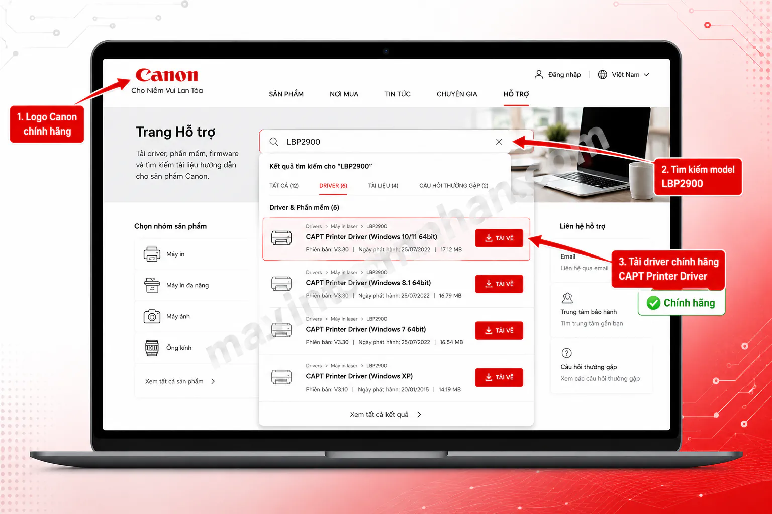 Driver Máy In Canon L11121E – Hướng dẫn chi tiết 2025