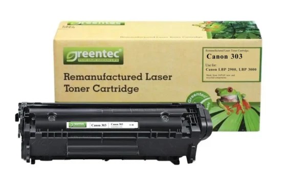Mực in laser đen trắng Greentech Canon 303
