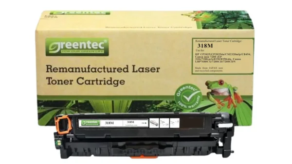 Mực in laser màu Greentech Canon 318M