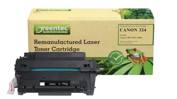 Mực in laser đen trắng Greentech Canon 324