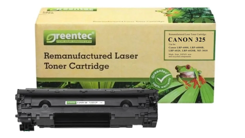 Mực in laser đen trắng Greentech Canon 325