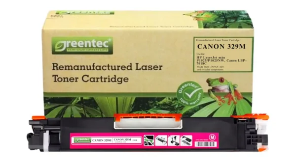 Mực in laser màu Greentech Canon 329M