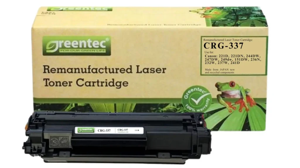 Mực in laser đen trắng Greentech Canon CRG-337