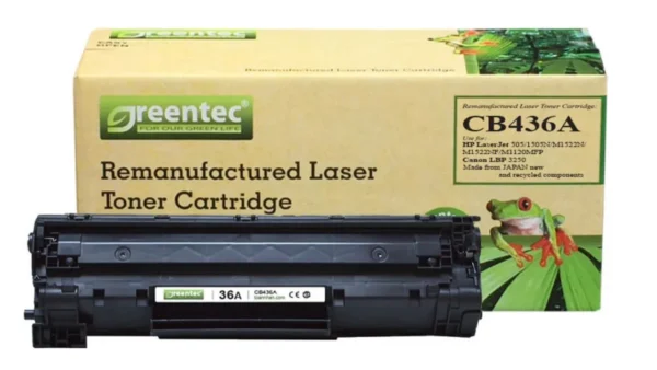 Mực in laser đen trắng Greentech HP CB436A