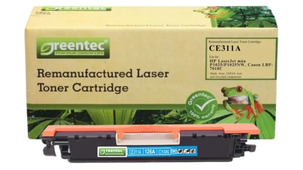 Mực in laser màu Greentech CE311A
