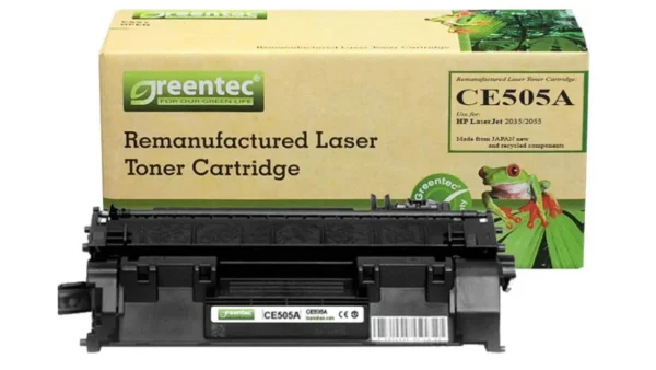 Mực in laser đen trắng Greentech HP CE505A