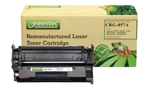 Mực in laser đen trắng Greentech Canon CRG-057A