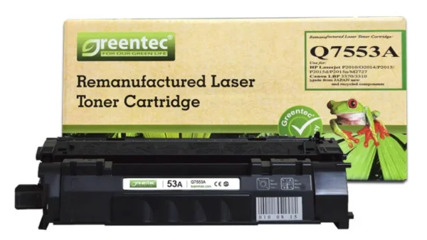 Mực in laser đen trắng Greentech HP Q7553A