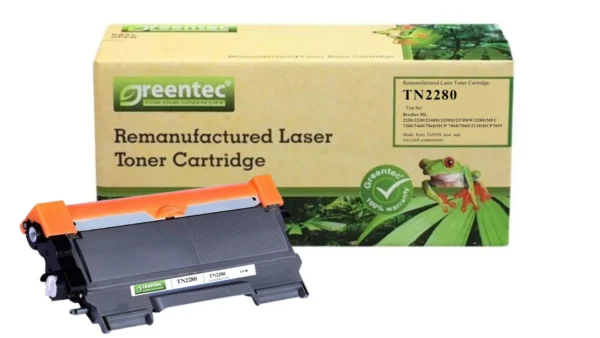 Mực in laser đen trắng Greentech Brother TN2280