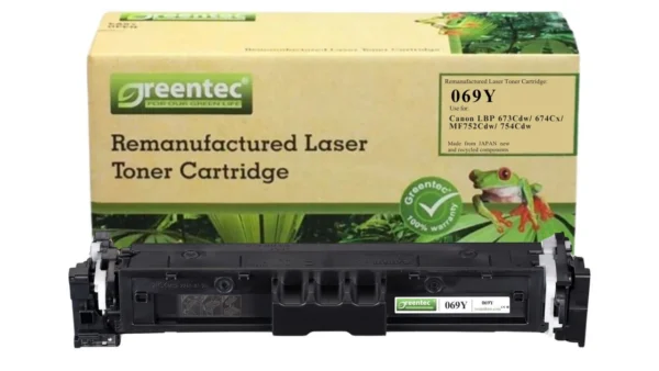 Mực in laser màu Greentech Canon 069Y