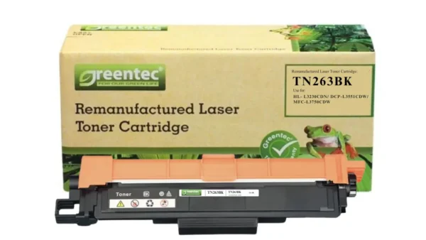 Mưc in laser màu Greentech Brother TN263BK