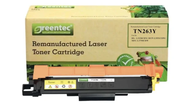 Mưc in laser màu Greentech Brother TN263Y