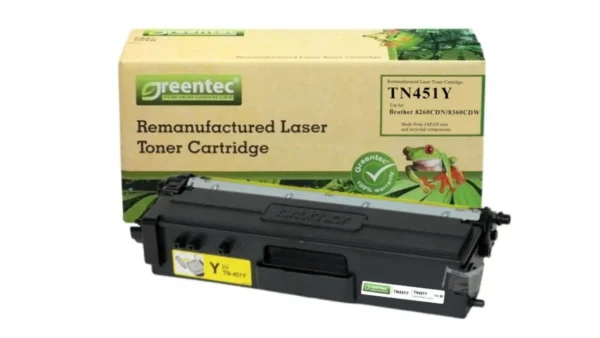 Mực in laser màu Greentech Brother TN451Y