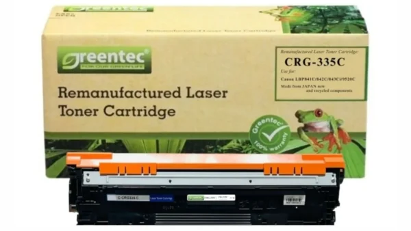 Mực in laser Greentech Canon 335C – Xanh